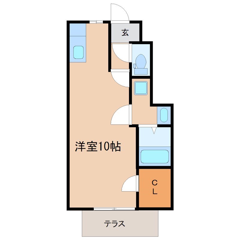 グランシャリオ 【岡町】 間取り