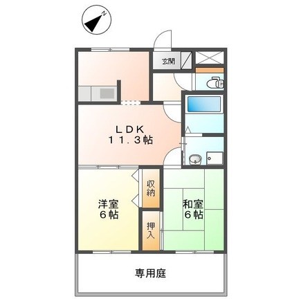 ウエストヴィレッジ 間取り
