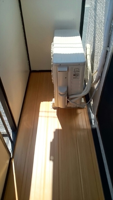 サンセールＢ ベランダ