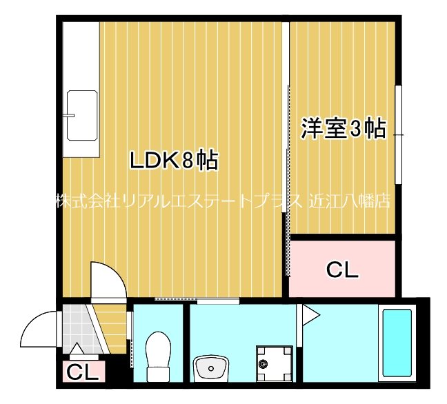 カリーナ 101号室 間取り