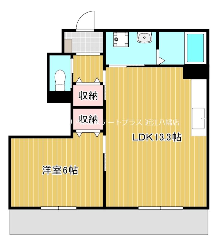 アリビオ  101号室 間取り