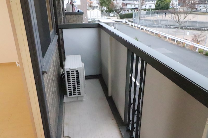 アルカディアA棟 ベランダ
