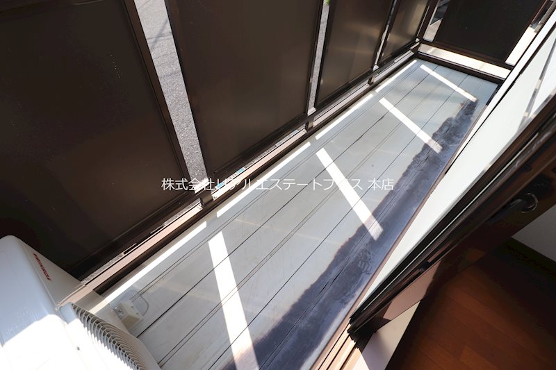 ハイツカーム ベランダ