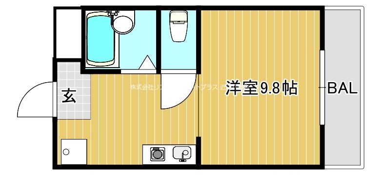 ドーミトウリィ原田 間取り