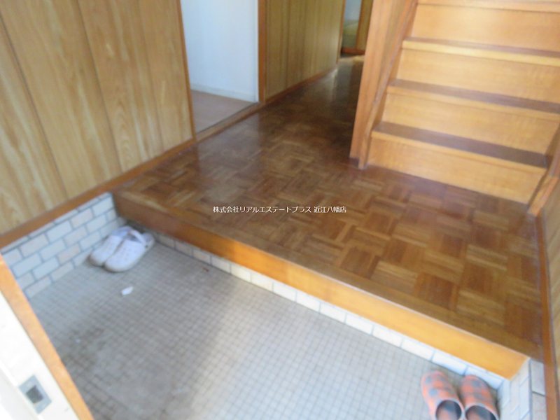 札の辻F邸 玄関