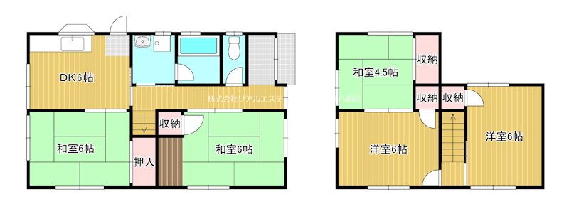 柑子袋貸家 間取り