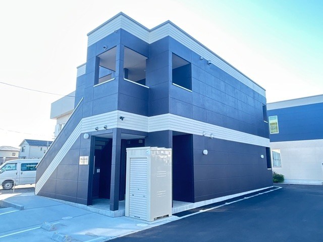 野洲市西河原新築アパート 外観