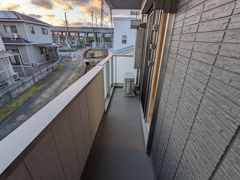 フラン岡 ベランダ