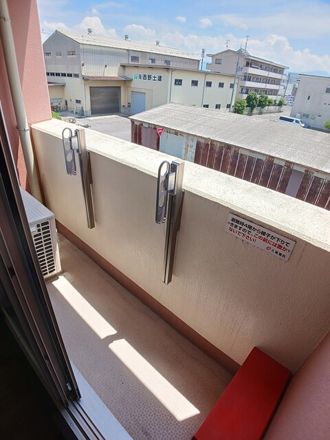 コンプリーション　アンソレイエ ベランダ