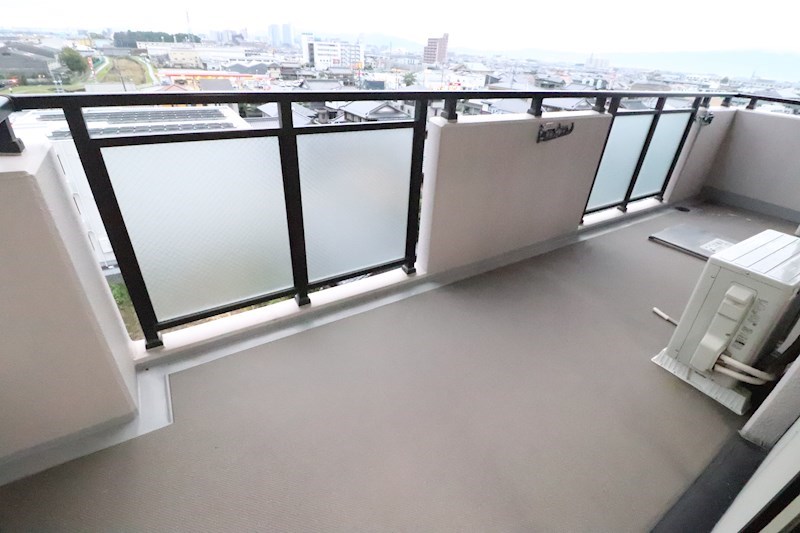 コスミックルーム21 ベランダ