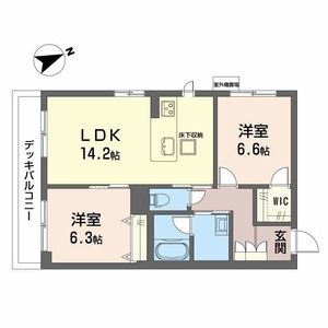 シャーメゾン　ノア 間取り