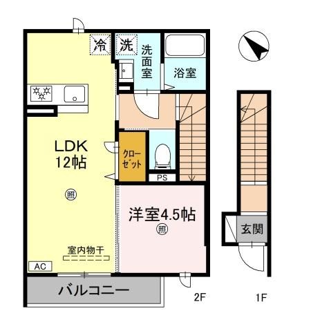 エスプリサンク 間取り