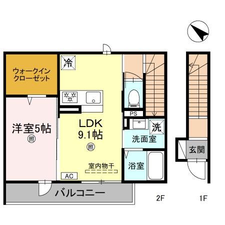 エスプリサンク 間取り