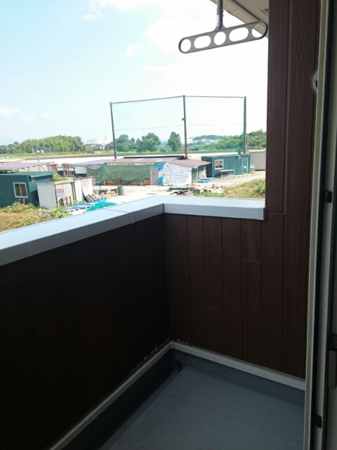 リバーサイド　レジデンス ベランダ