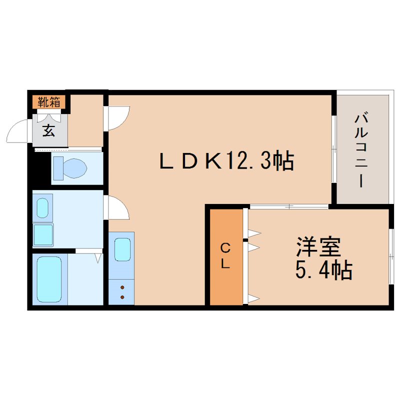 Anesis守山Ⅲ 間取り