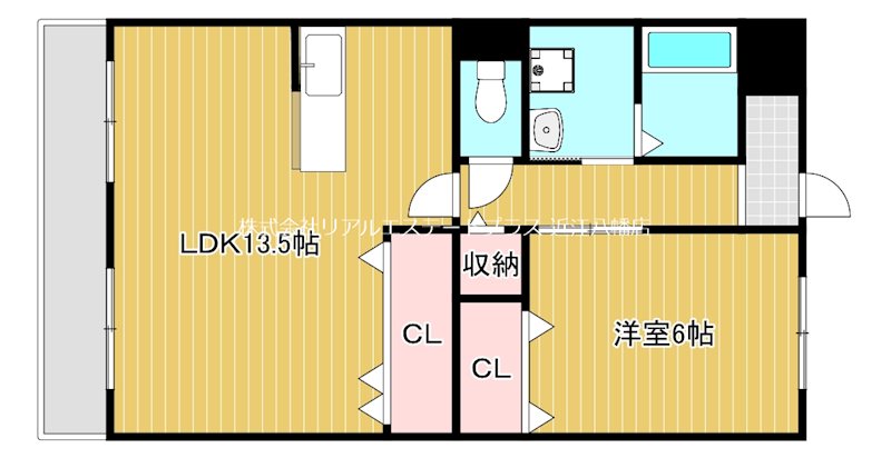 エクシブⅡ番館 402号室 間取り