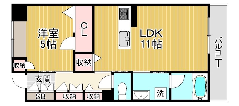シャーメゾンユーウェル 間取り