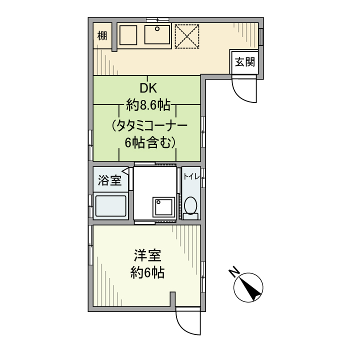 堀上町戸建 間取り