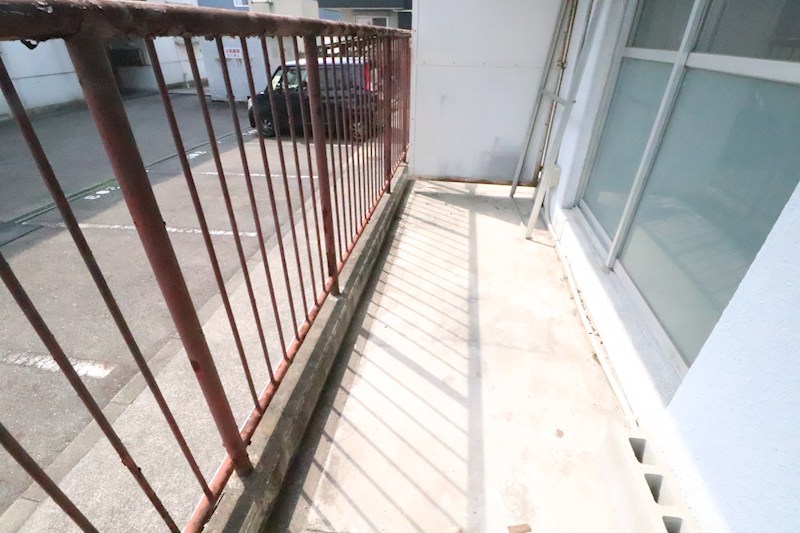 治田西部ハイツ ベランダ