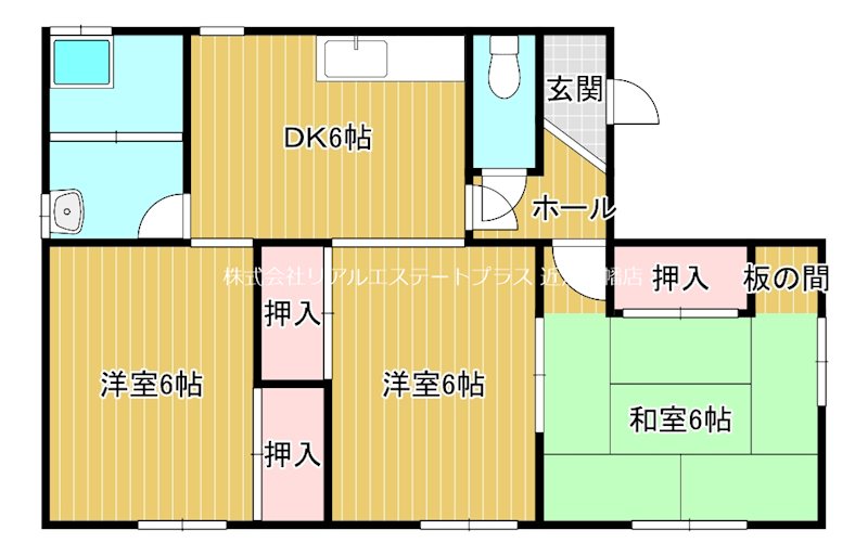 日野村井2貸家 間取り