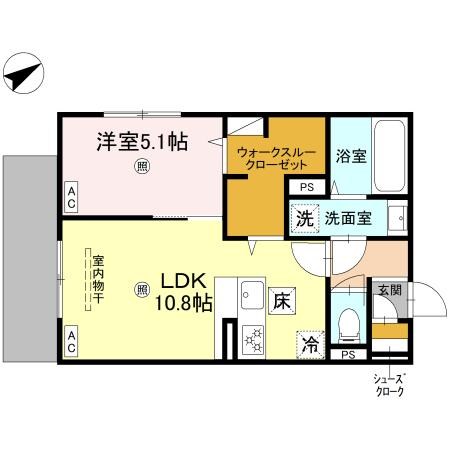 D-ROOM守山3丁目 間取り