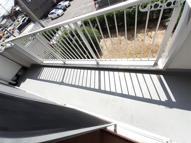 クレストコート ベランダ