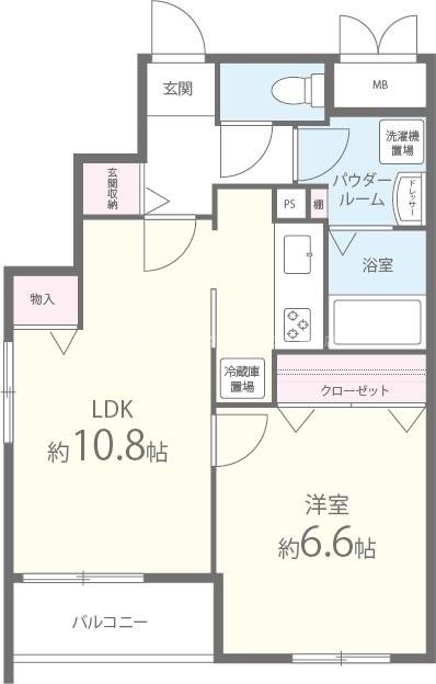 ボヌール・ロジェ  間取り