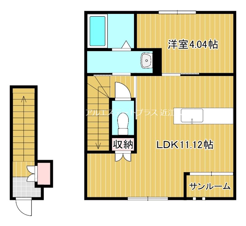 仮）躰光寺新築アパート 2号室 間取り