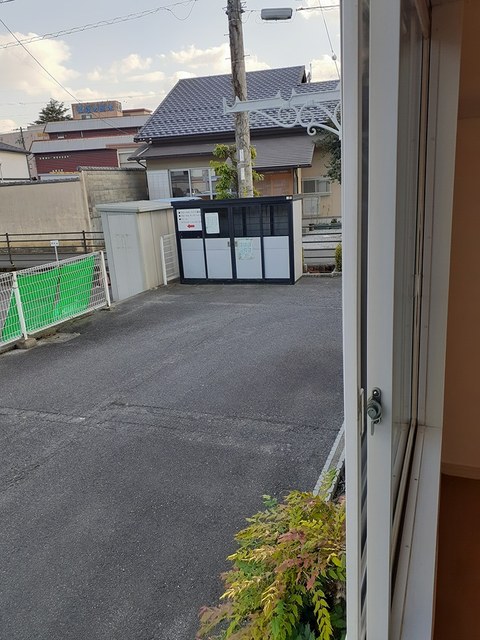 清水ハイツ ベランダ