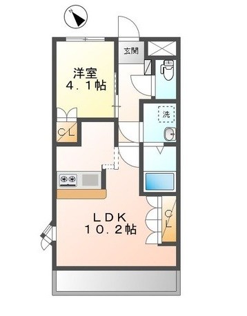 ジェラソーレⅠ 間取り