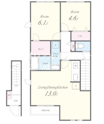 ラヴィーズ  203号室 間取り