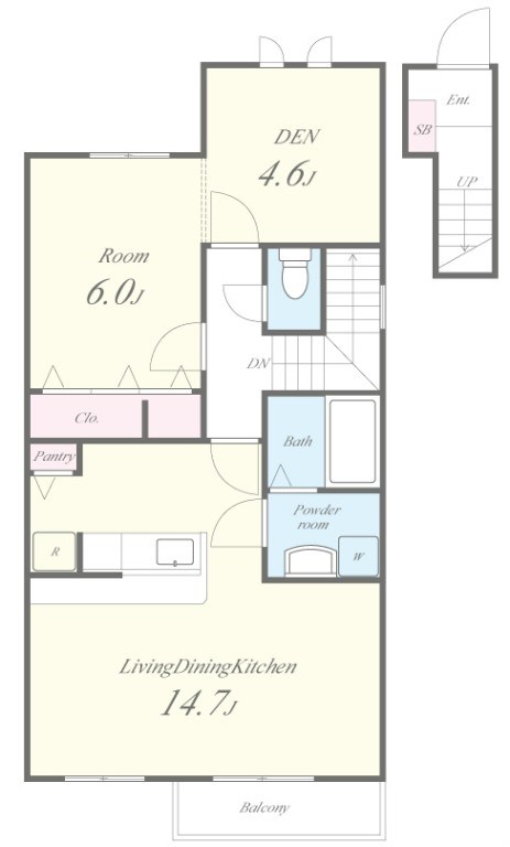 Mangia・Casa 間取り