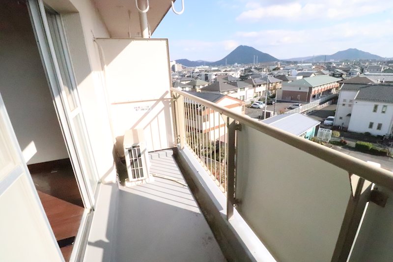 守山駅前東住宅5号棟 ベランダ