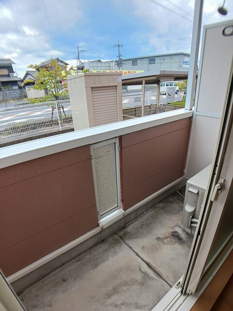 サンパティーク ベランダ