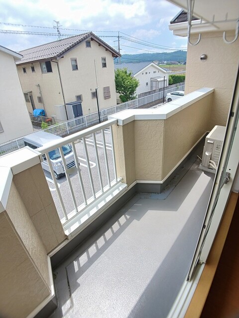 アプリコット宝積 ベランダ