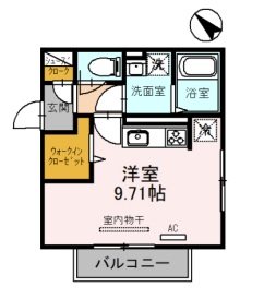 ciel Blue Moriyama(シェルブルーモリヤマ) 間取り