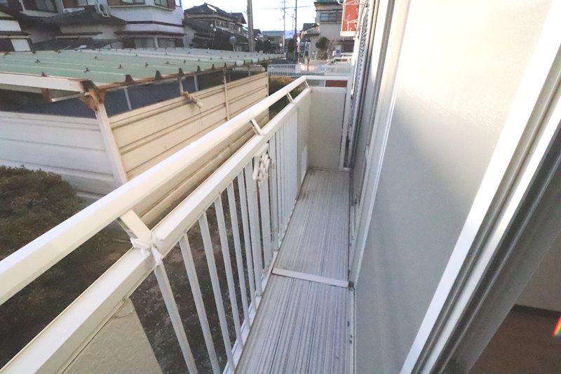 ハイツ北浦 ベランダ