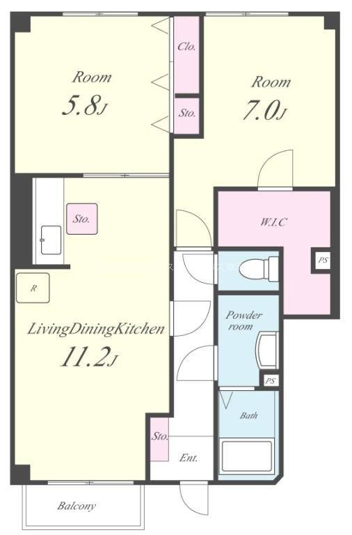 ラディエI 間取り