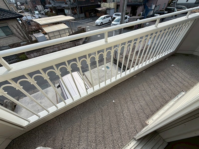 綣３丁目貸家(6年定期借家) ベランダ