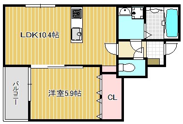 Realmaison守山駅前 502号室 間取り