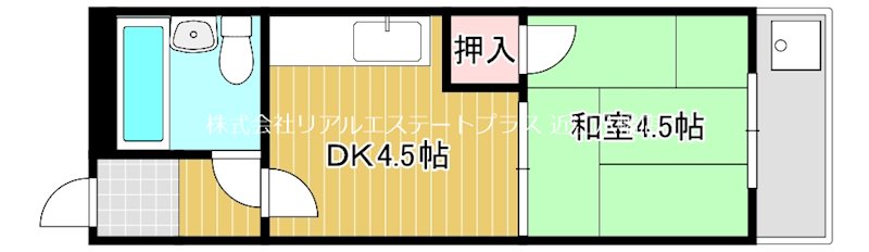 ハイツアトバンス  21号室 間取り