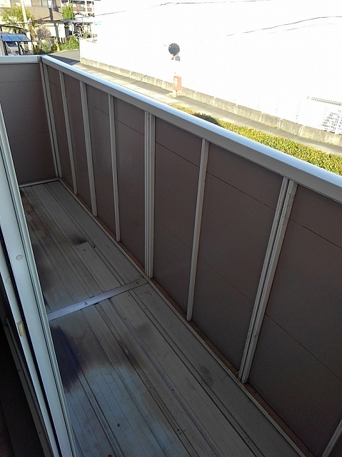 エクセルカーサ ベランダ