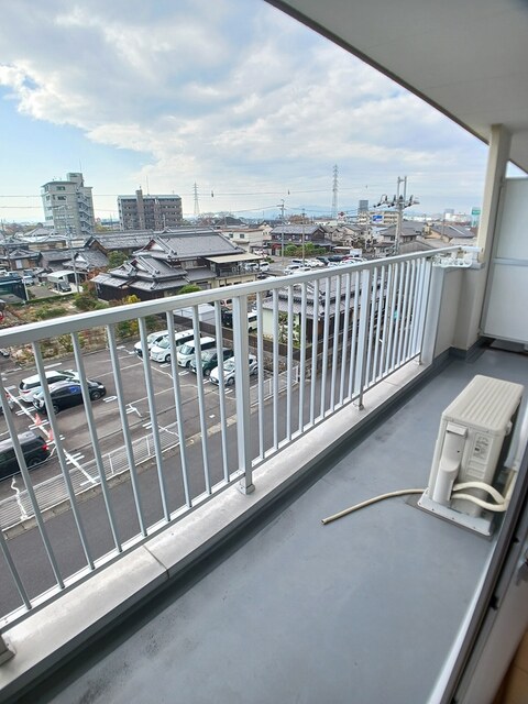 クレストコート ベランダ