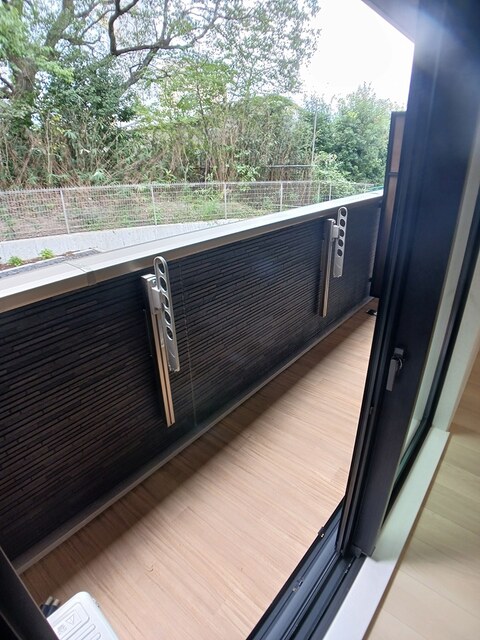 ルーチェ ベランダ