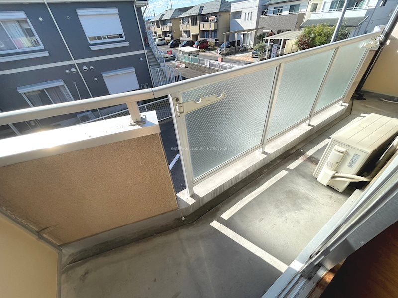 ハイツ如月 ベランダ