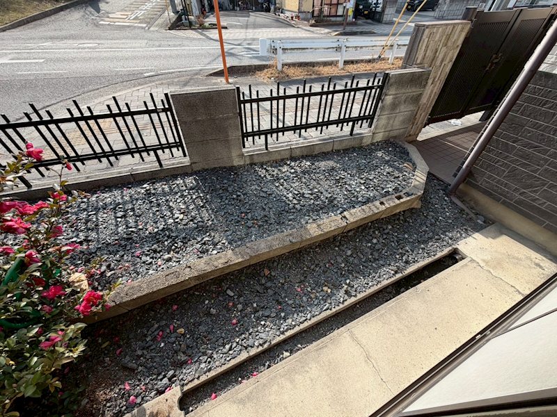 安養寺3丁目貸家 ベランダ