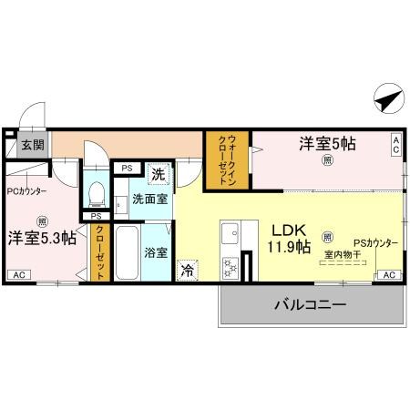 D-ROOM守山3丁目 間取り