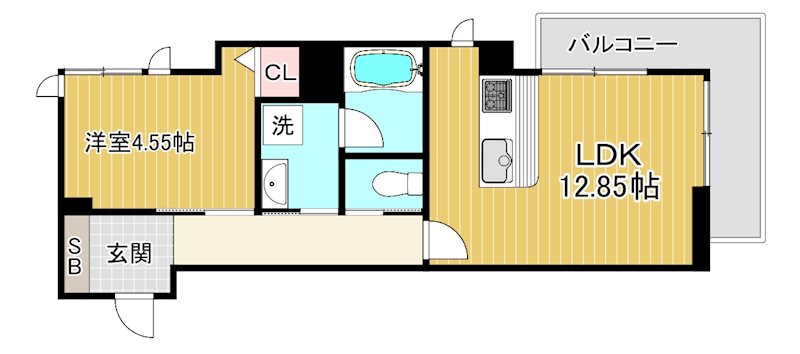 シャーメゾンユーウェル 間取り