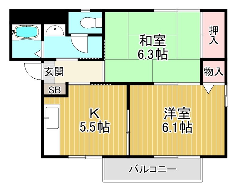 エポワール11 間取り