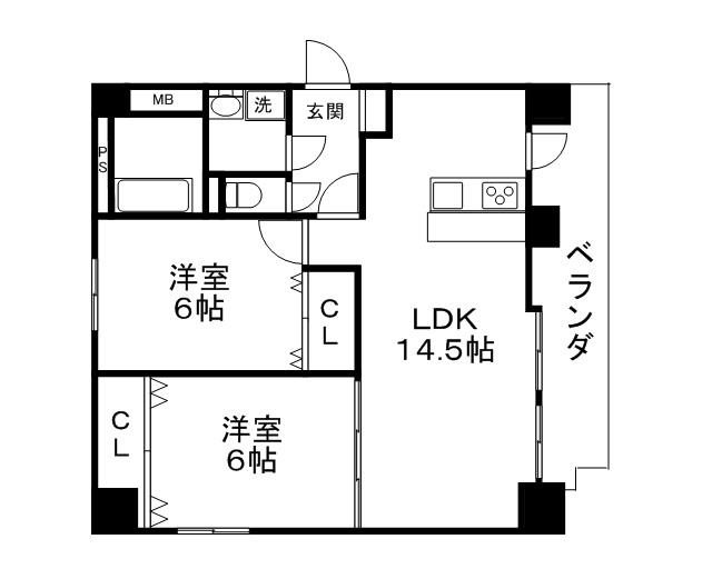 カーサファミリア弐番館 間取り